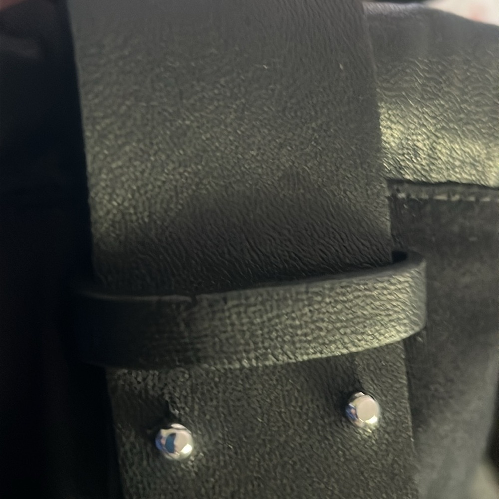 COS Lamb Leather Bucket Tote Bag - Picture 15 of 17